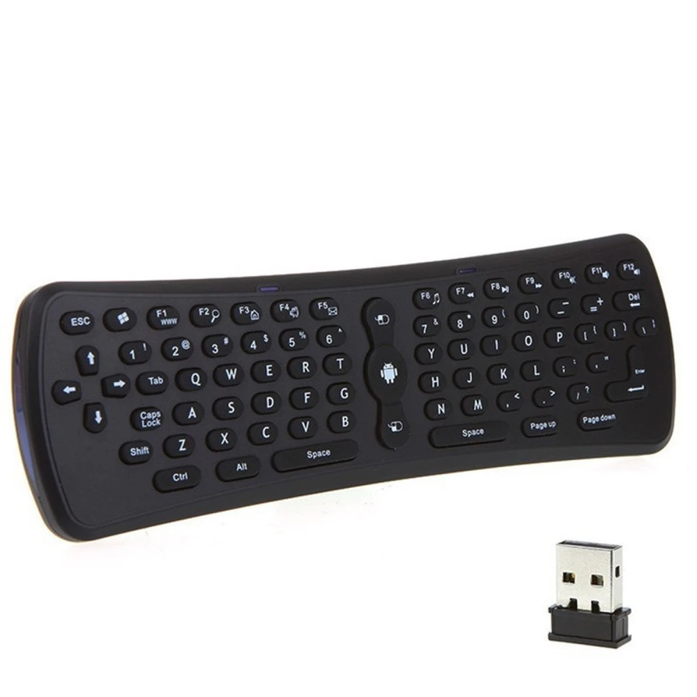 Ασύρματο πληκτρολόγιο air mouse T6 για Android TV με τηλεχειριστήριο 3 σε 1