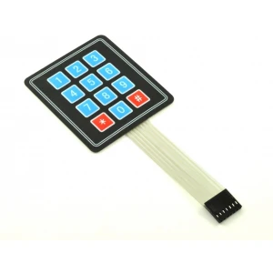 Εύκαμπτο Πληκτρολόγιο Μήτρας 4x3 Συμβατό με Arduino για Ηλεκτρονικά Έργα