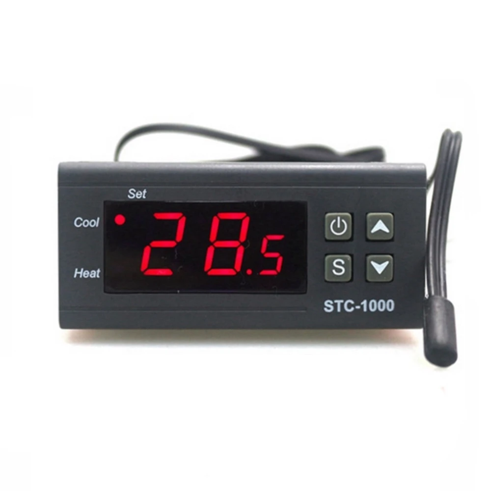 Ψηφιακό Θερμοστάτη 220V STC-1000 με έλεγχο ψύξης και θέρμανσης