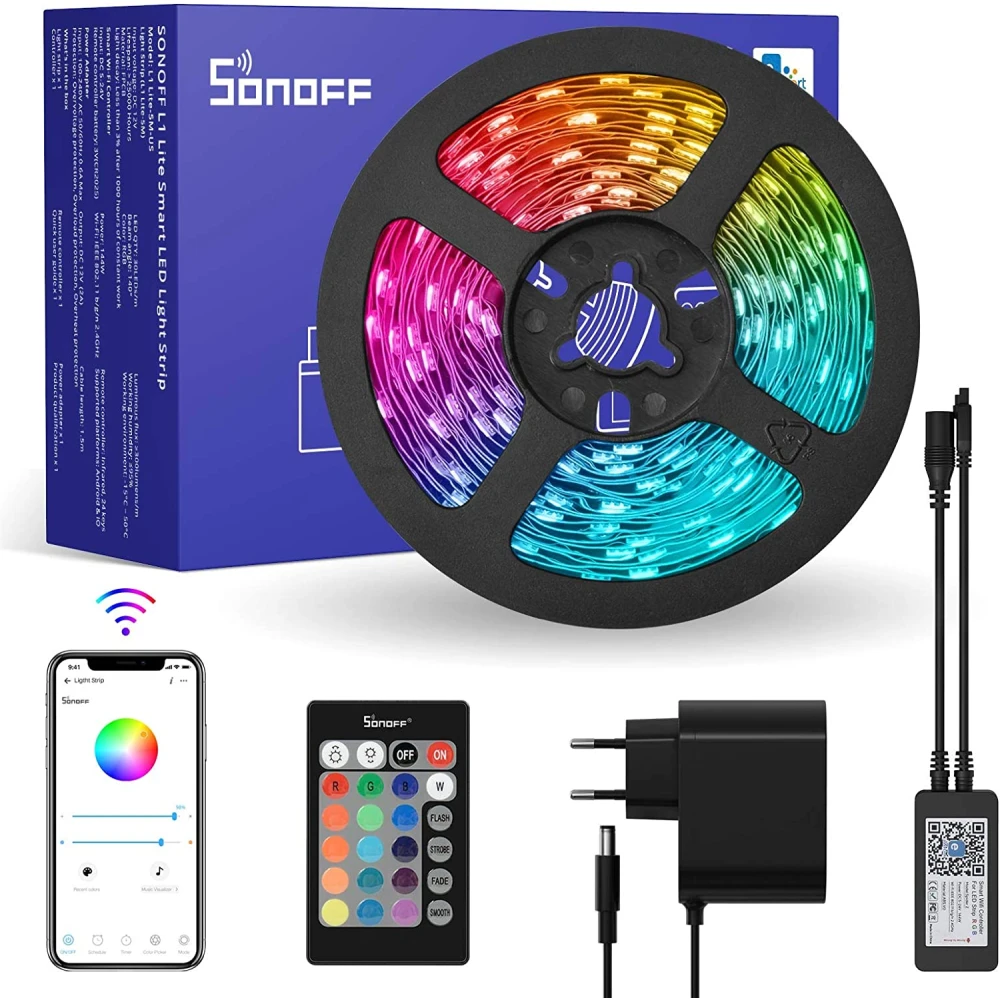 Έξυπνη WiFi LED ταινία SONOFF L2 Lite 5 μέτρα