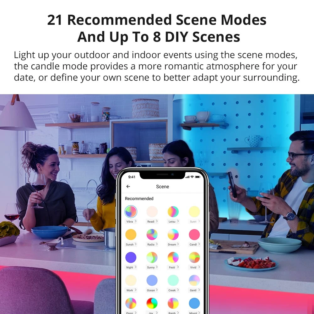 Έξυπνη WiFi LED ταινία SONOFF L2 Lite 5 μέτρα