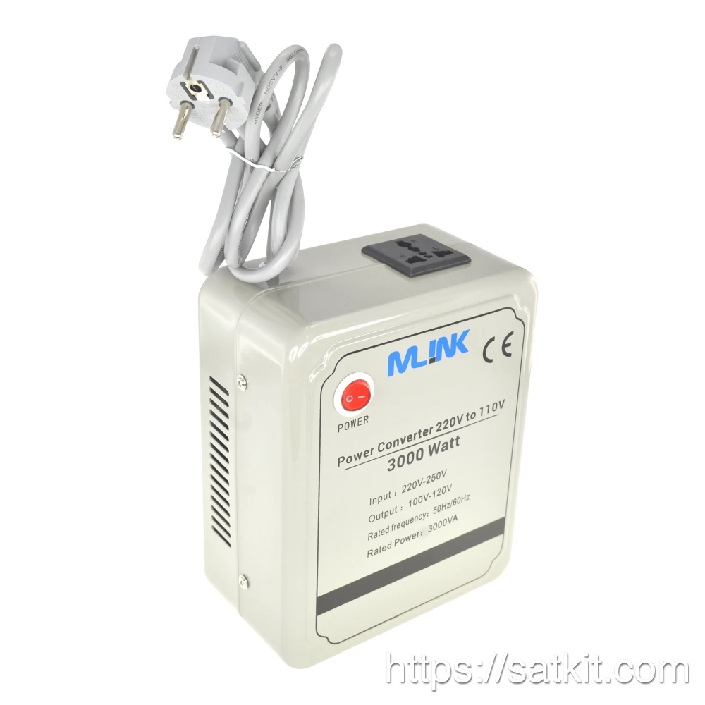 Μετασχηματιστής τάσης 220V σε 110V 3000W για οικιακή και επαγγελματική χρήση