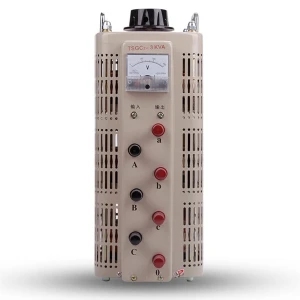 Τριφασικό variac 3KVA 12A 0-430V - Ρυθμιζόμενος μετασχηματιστής εξόδου CA