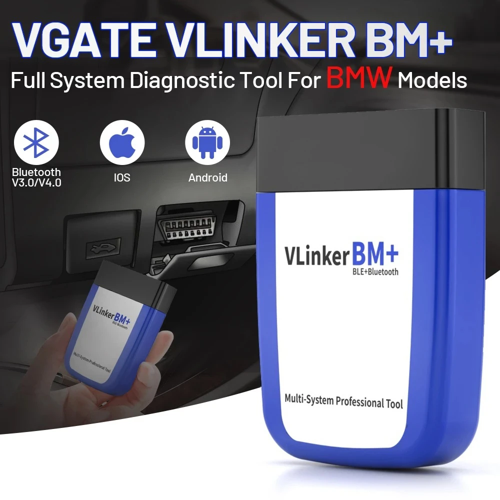 Vgate vLinker BM+ σαρωτής OBD2 Bluetooth για BMW και MINI