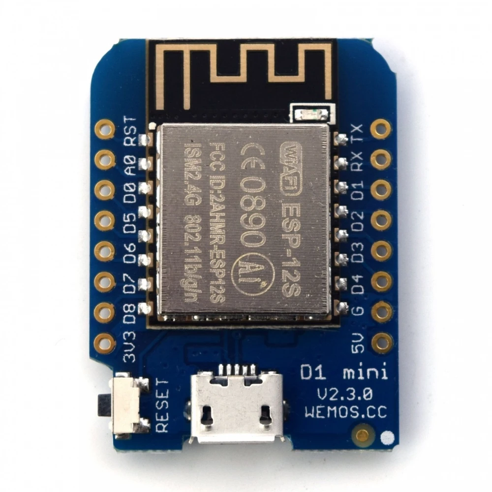 Wemos D1 Mini Nodemcu Wifi Esp8266 - Πλακέτα Ανάπτυξης IoT Arduino ESP8266
